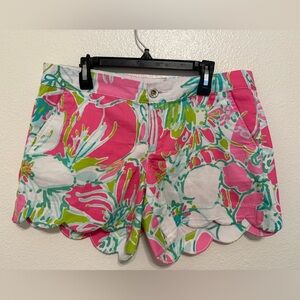 Lilly Pulitzer Buttercup Shorts Size 4
